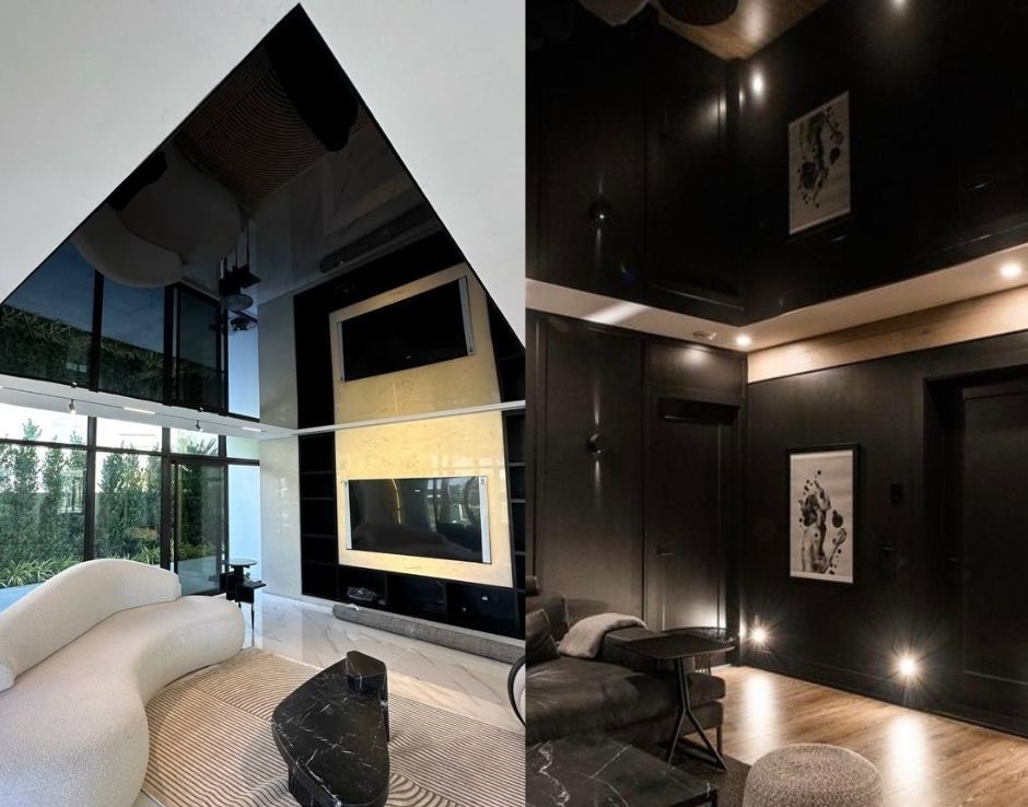 Lacquer stretch ceiling | Rk Enterprises
