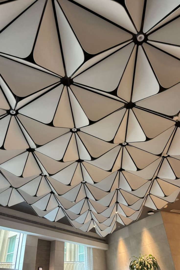 3D forms ceiling