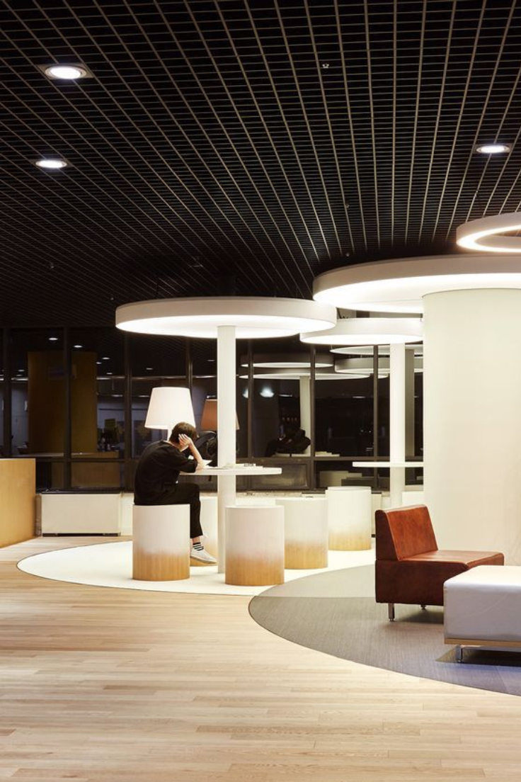 Open cell false ceiling