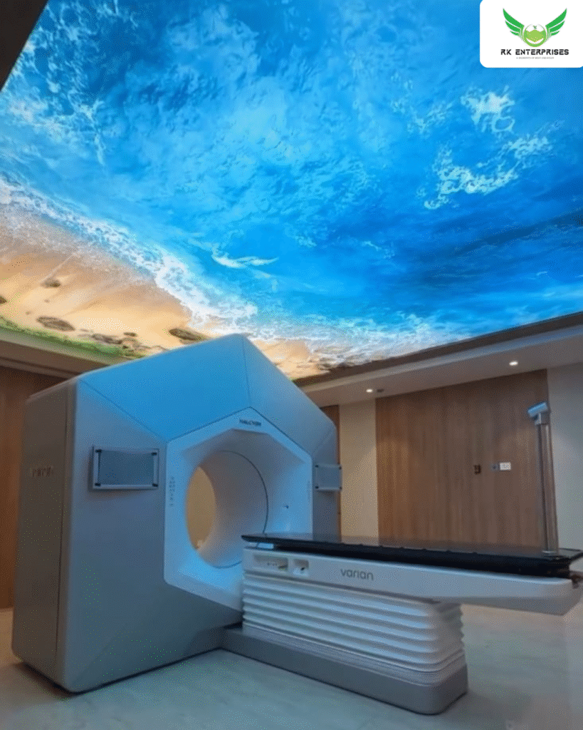 hospital stretch ceiling designs