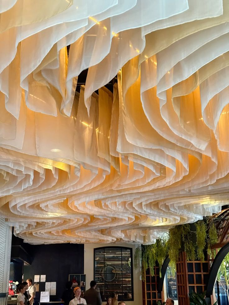 French Fabric Ceiling