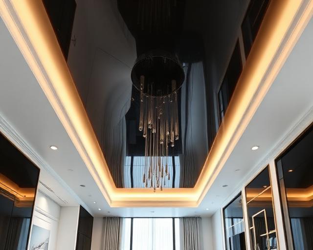 lacquer stretch ceiling