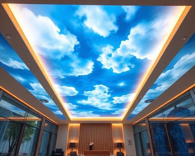 Moving Cloud Ceiling