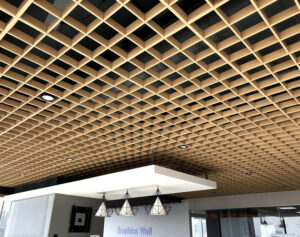 Open cell false ceiling