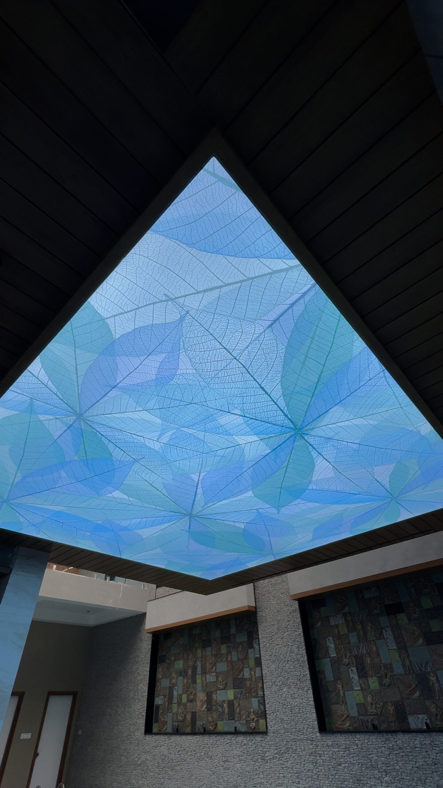 Residential stretch ceiling designs